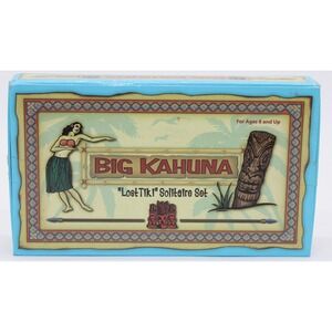 Big Kahuna "Lost Tiki" Solitaire Set NEW ~ Various Solitaire Games